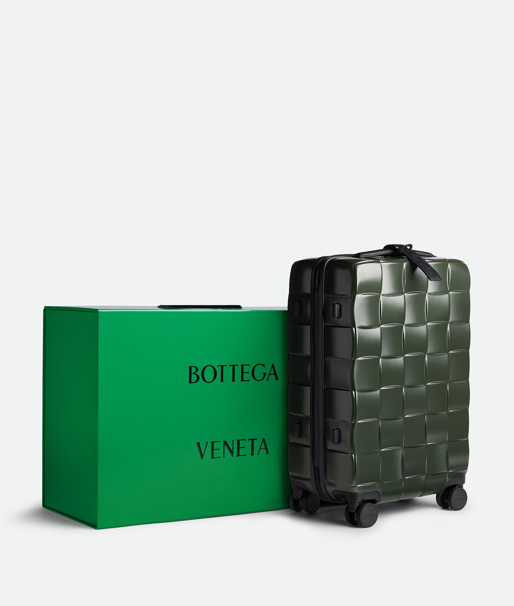 Odyssey Cabin Suitcase in Seaweed | Bottega Veneta US