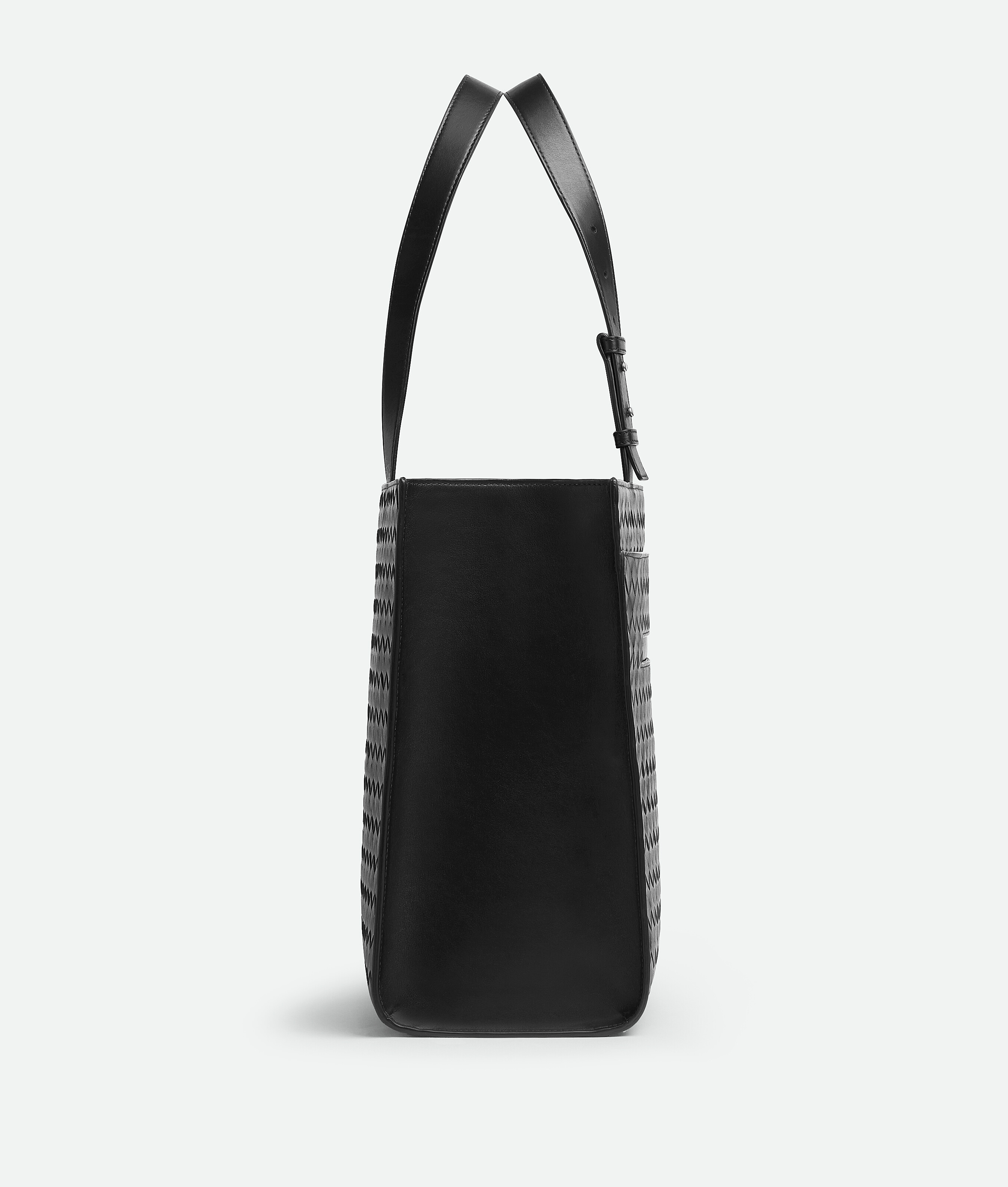 Shop Bottega Veneta Cargo Tote In Black