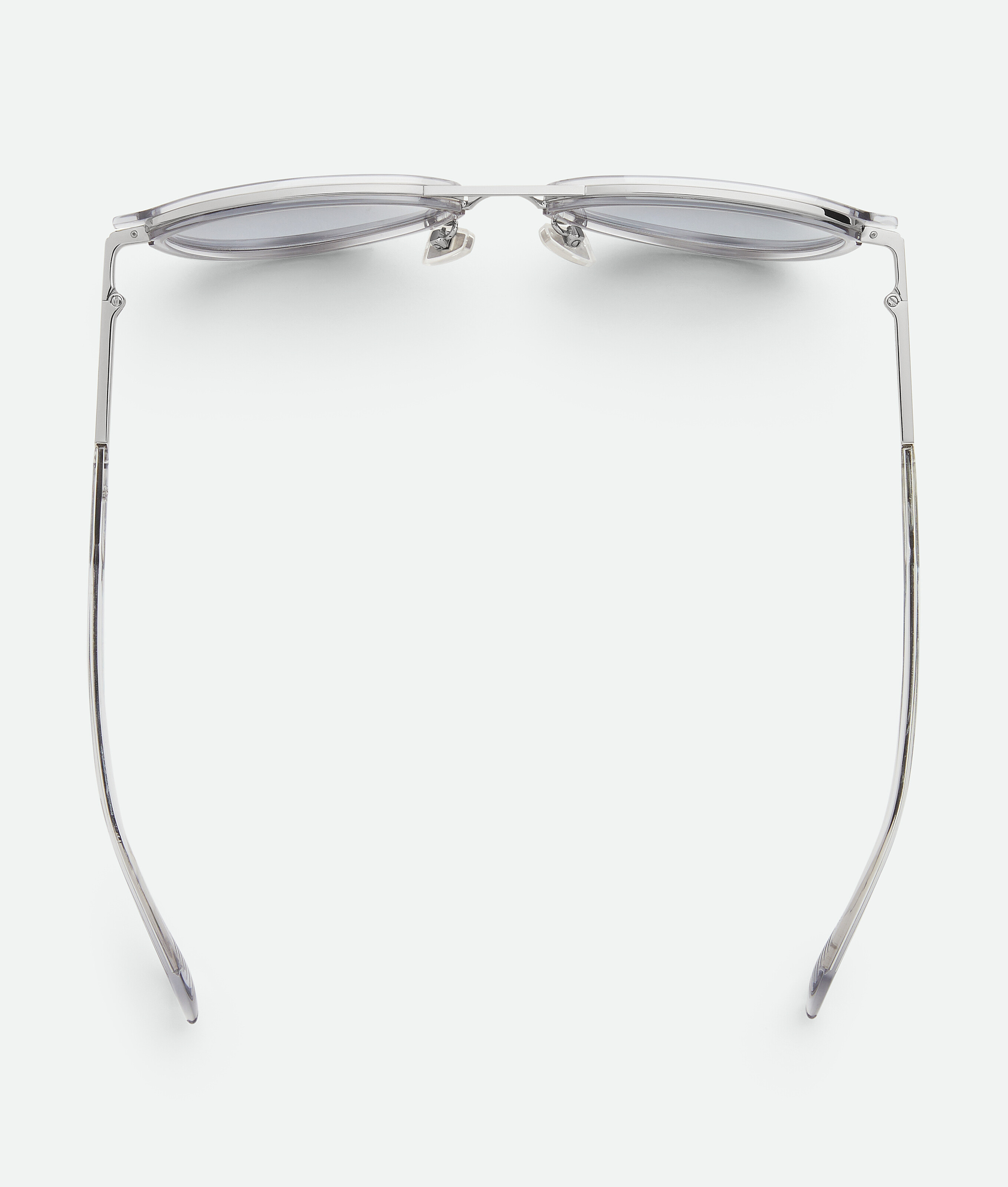 Bottega Veneta Forte Aviator Sonnenbrille In Lightblue/grey