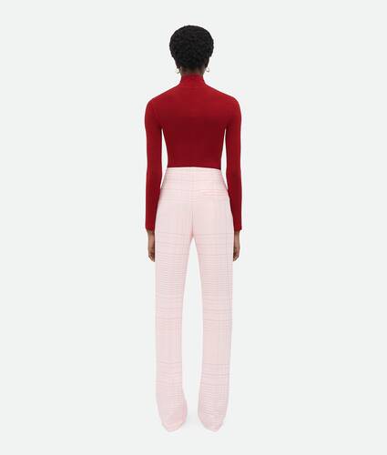 Notebook Viscose Flared Trousers