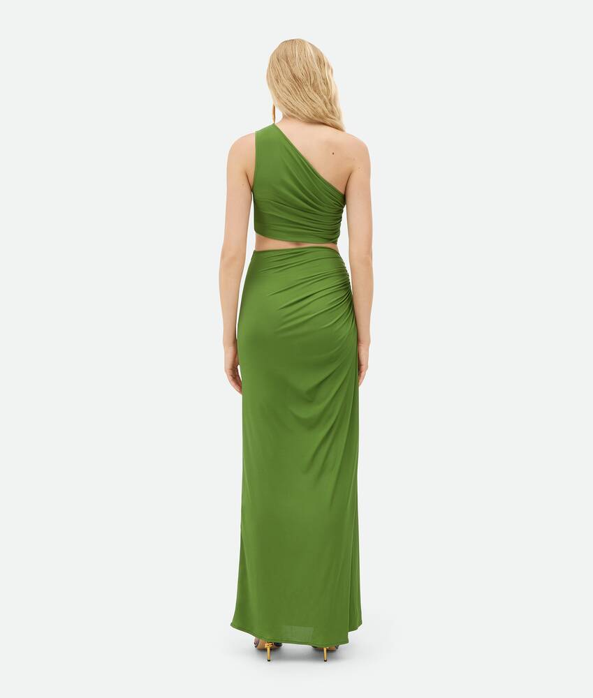 Display a large version of the product image 3 - Viscose Jersey Dress With Knot