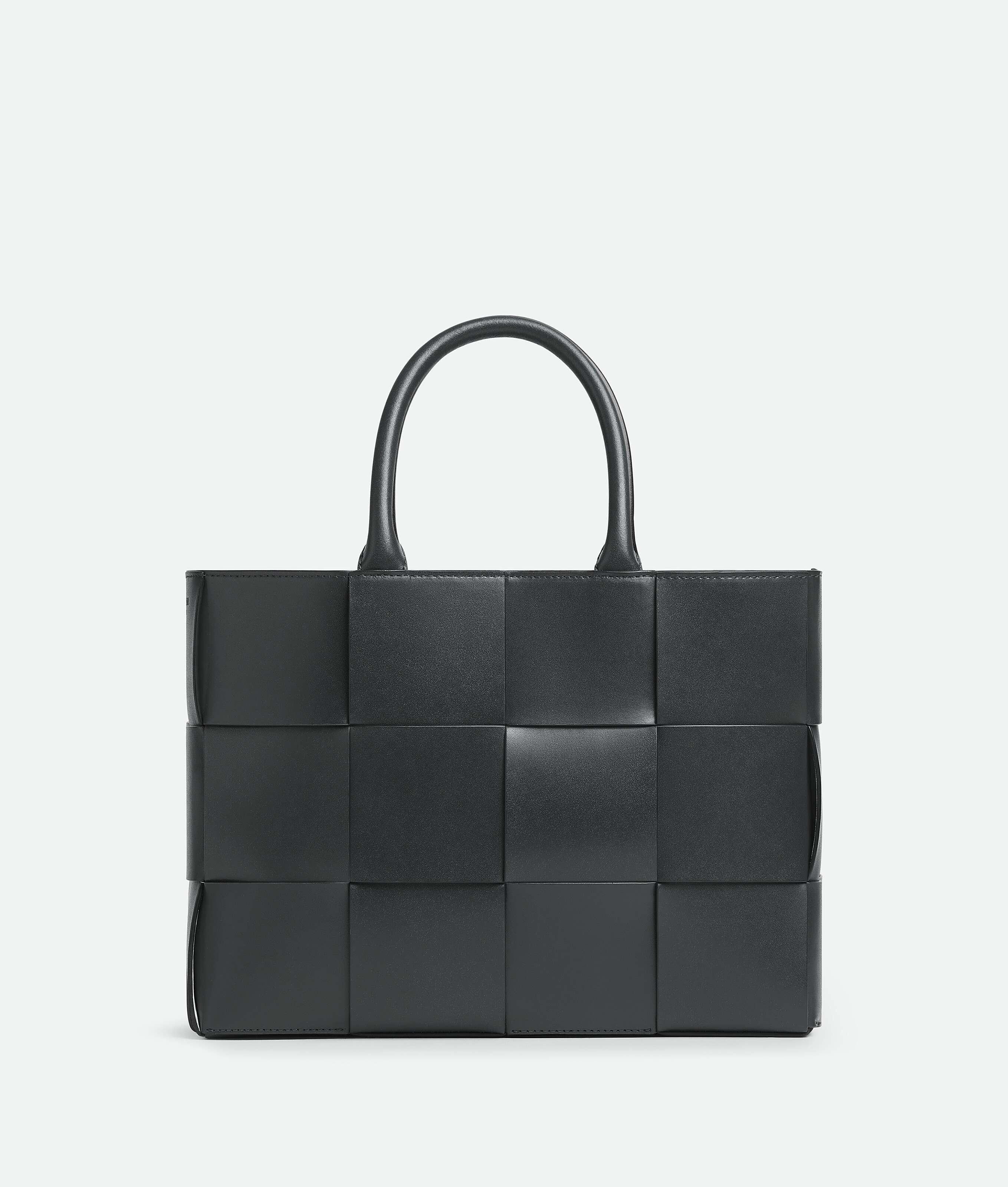 Bottega Veneta Small Arco Tote Bag With Strap In Grey
