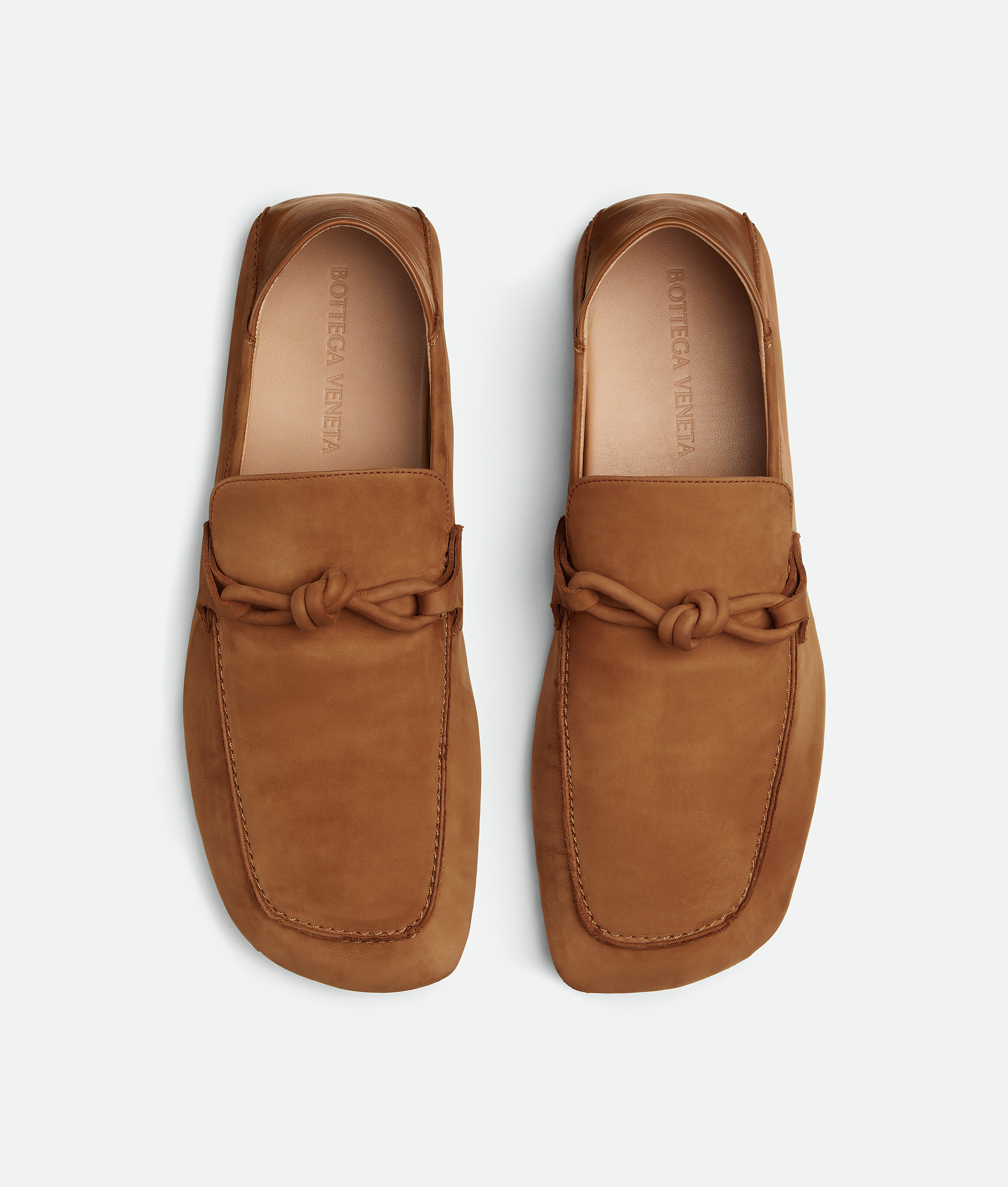 Bottega Veneta Daddy Loafers In Mire
