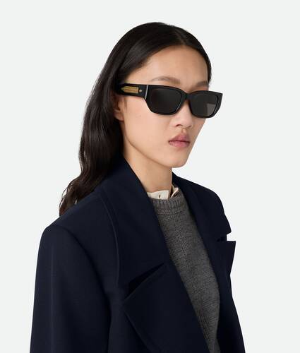 Intrecciato Square Sunglasses