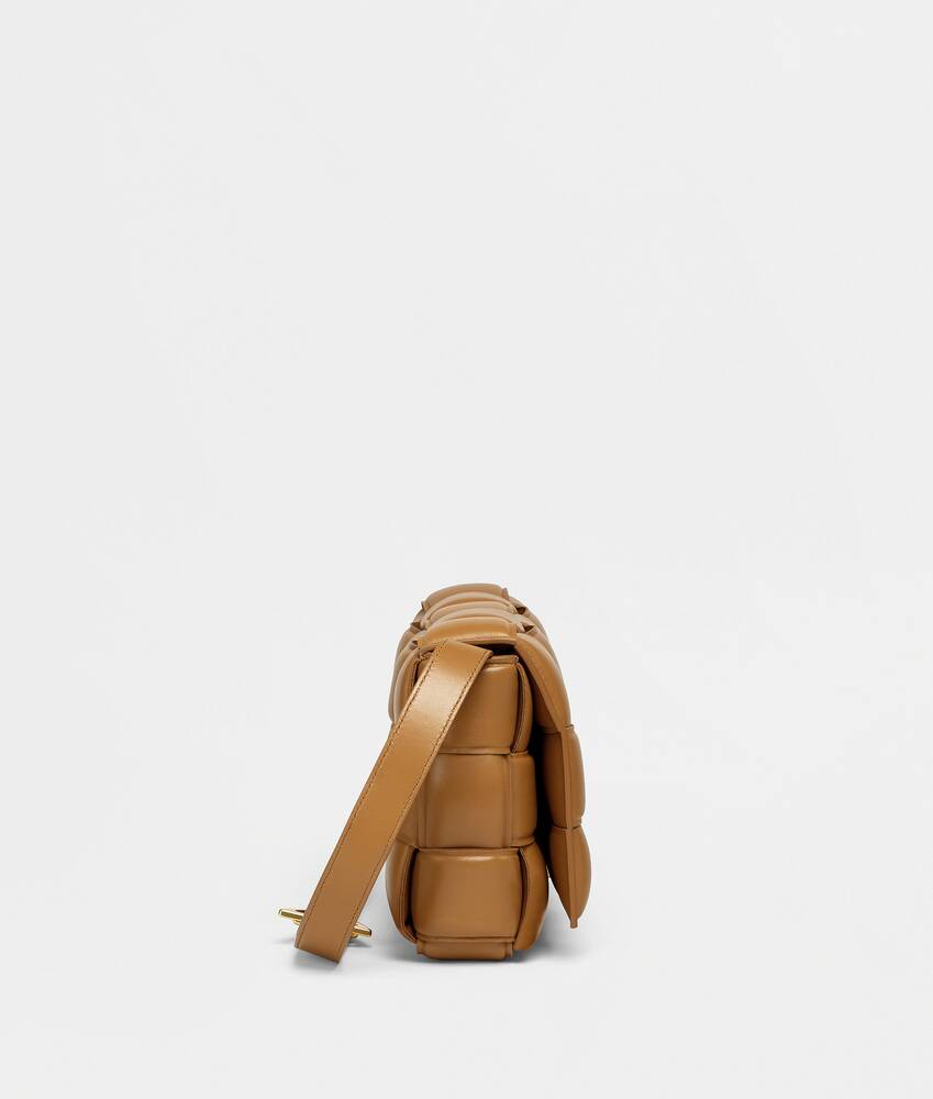Bottega veneta padded cassette caramel Clearance