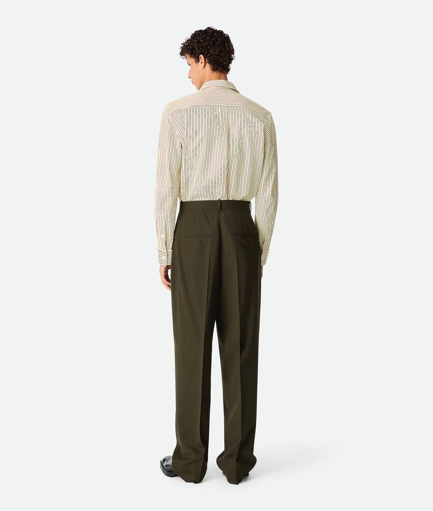 Display a large version of the product image 3 - Light Wool Wide Leg Trousers 