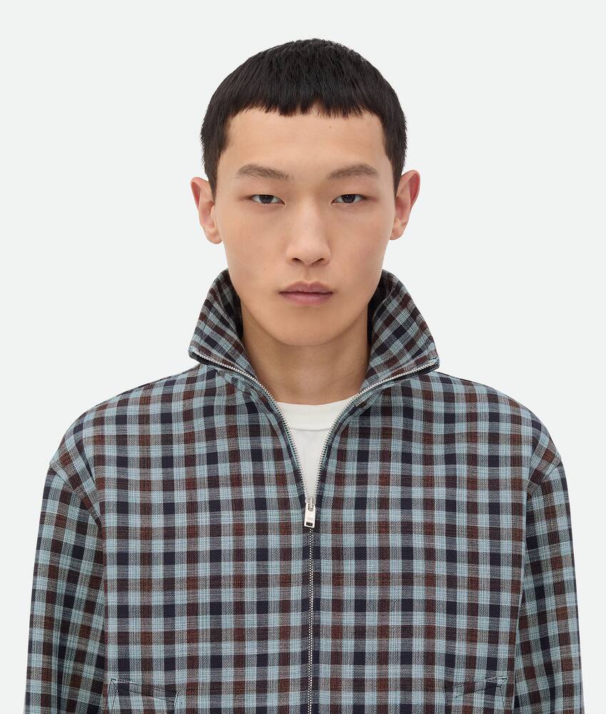 Display a large version of the product image 4 -                                                                                                                                                                           Cotton Gingham Blouson