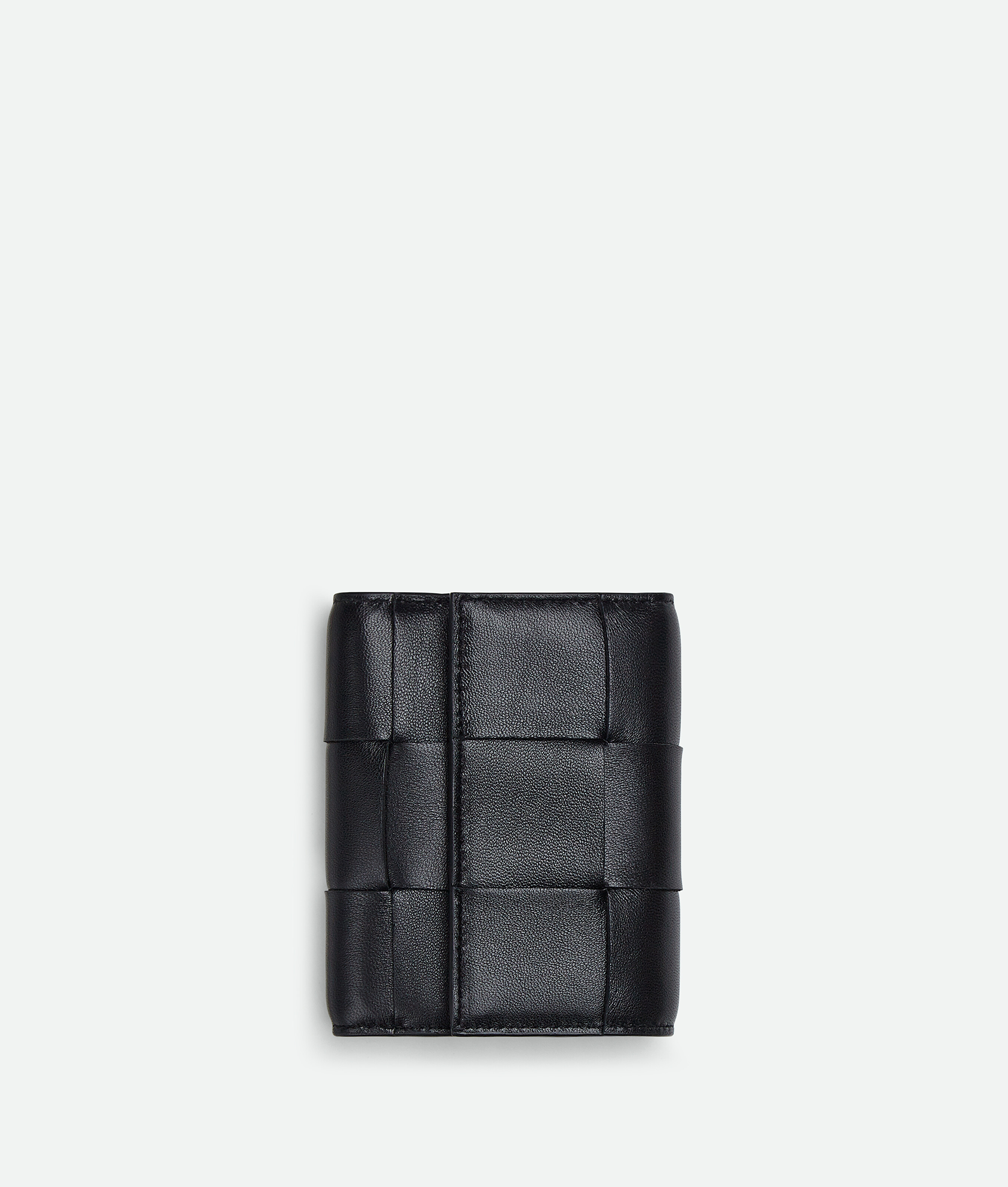 新品未使用】BOTTEGA VENETA 折財布 三つ折り BLACK-