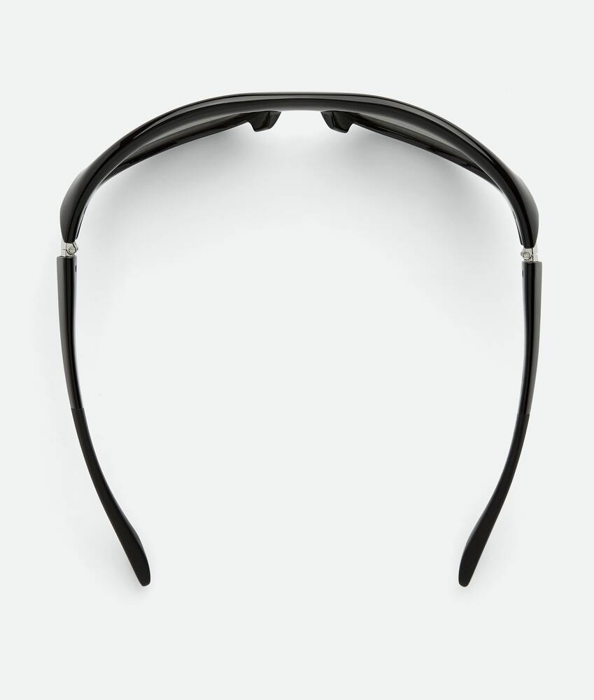 Display a large version of the product image 4 - Curve Sporty Cat Eye Injected Acetate Sunglasses