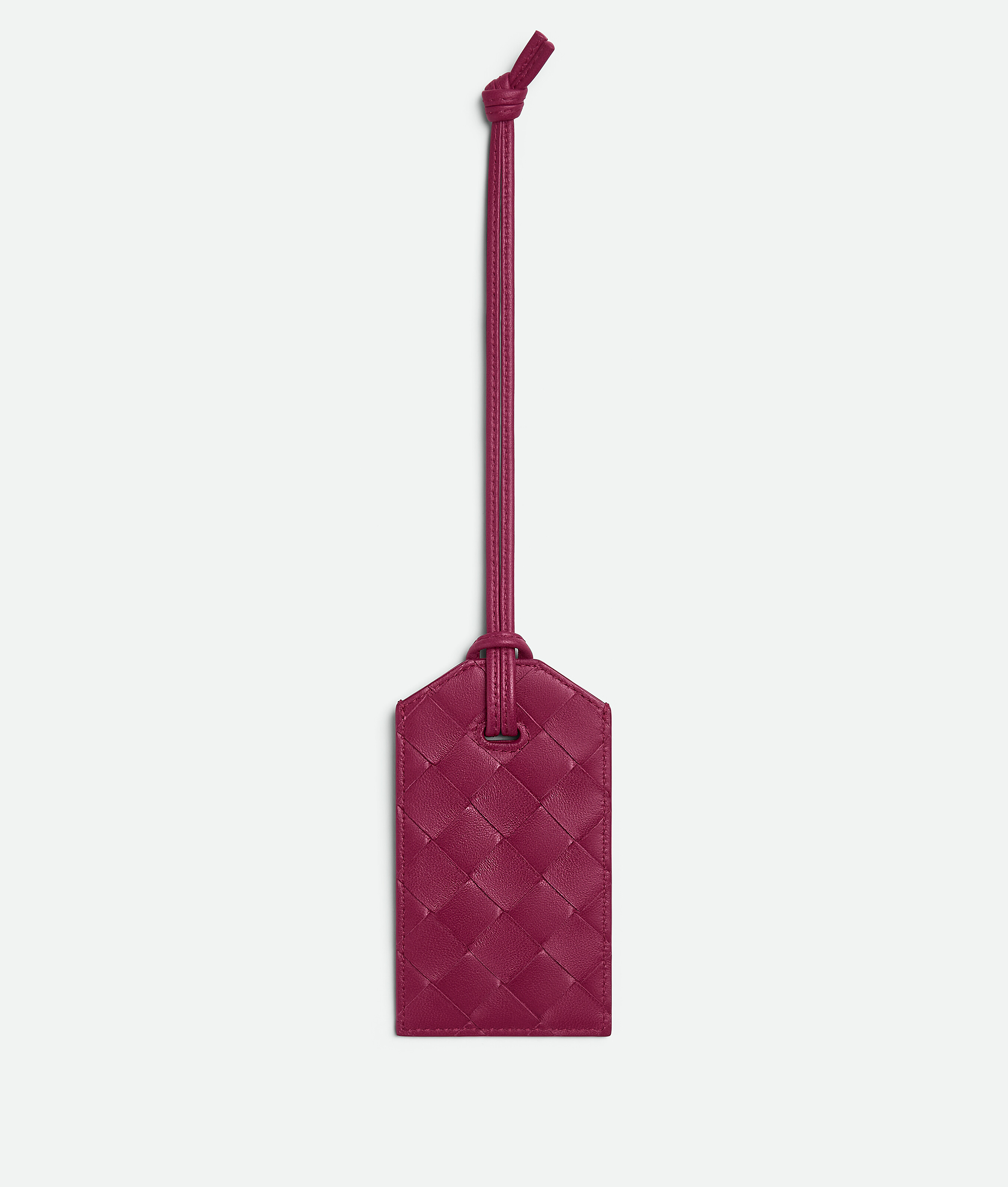 Bottega Veneta Intrecciato Tag Holder - Purple - Man -