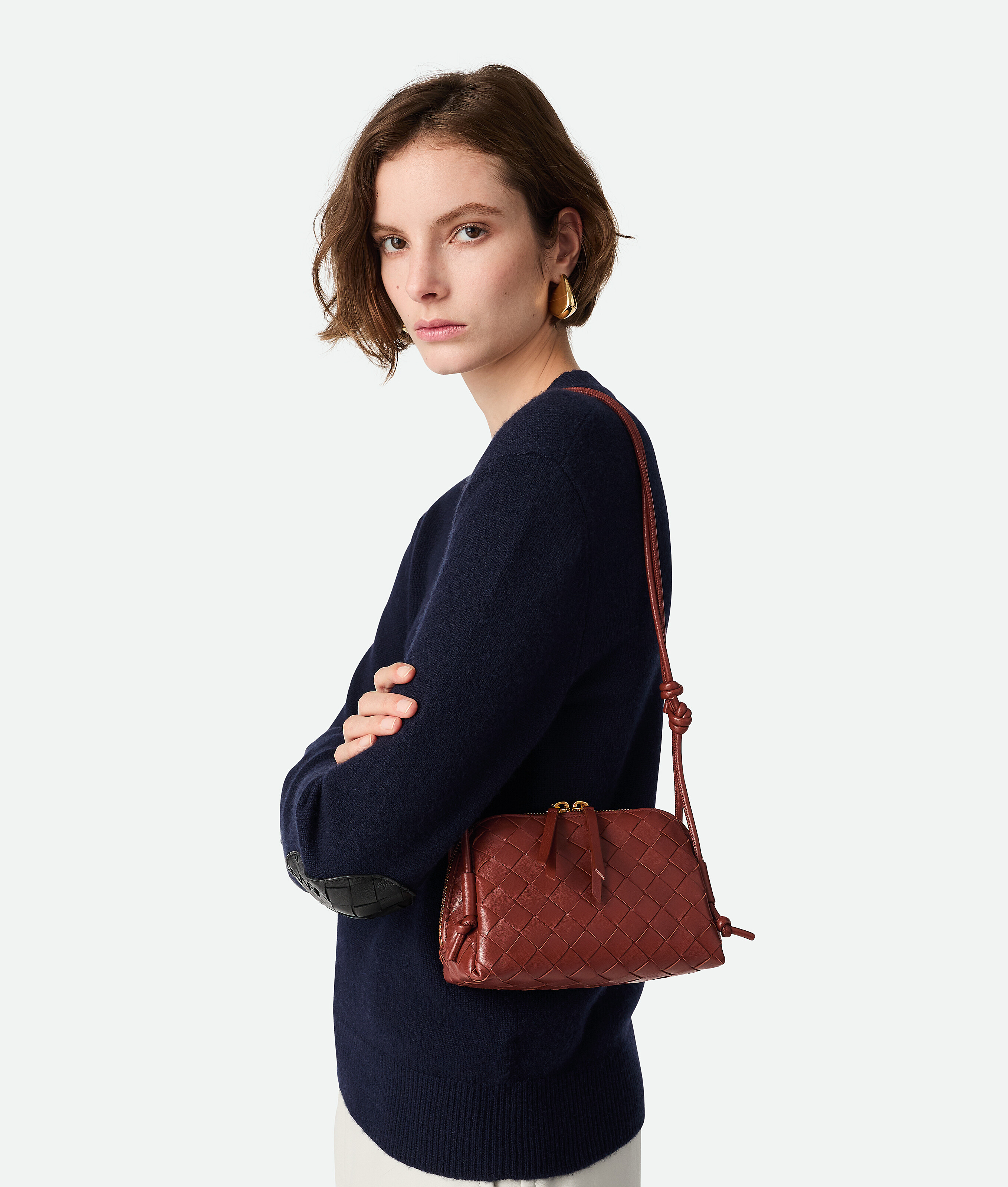 Bottega Veneta Concert Pouch In Sapele