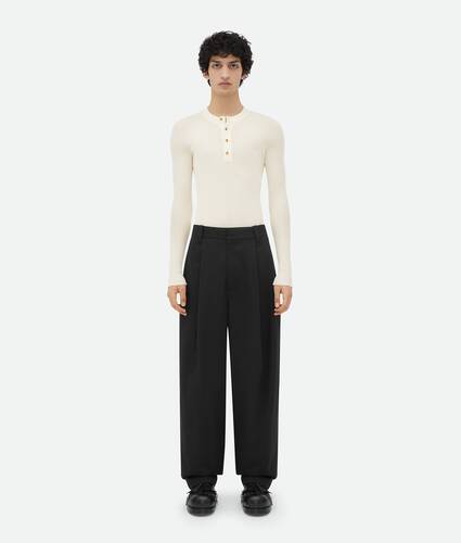 Display a large version of the product image 1 - Dry Mouline Wool Trousers