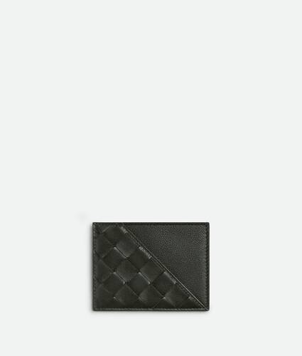 Intrecciato Diagonal Credit Card Case