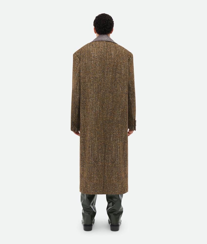 Display a large version of the product image 3 - Textured Wool Coat