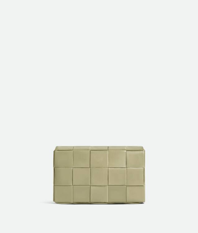 Bottega Veneta® Small Cassette in Travertine. Shop online now.