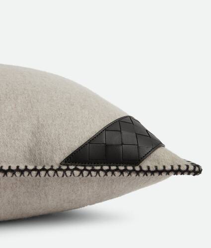 Intrecciato Patch Cushion