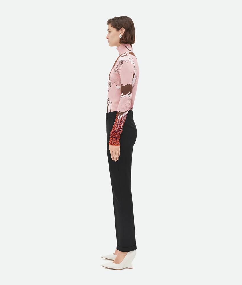 Display a large version of the product image 2 - Slim Leg Light Wool Pants
