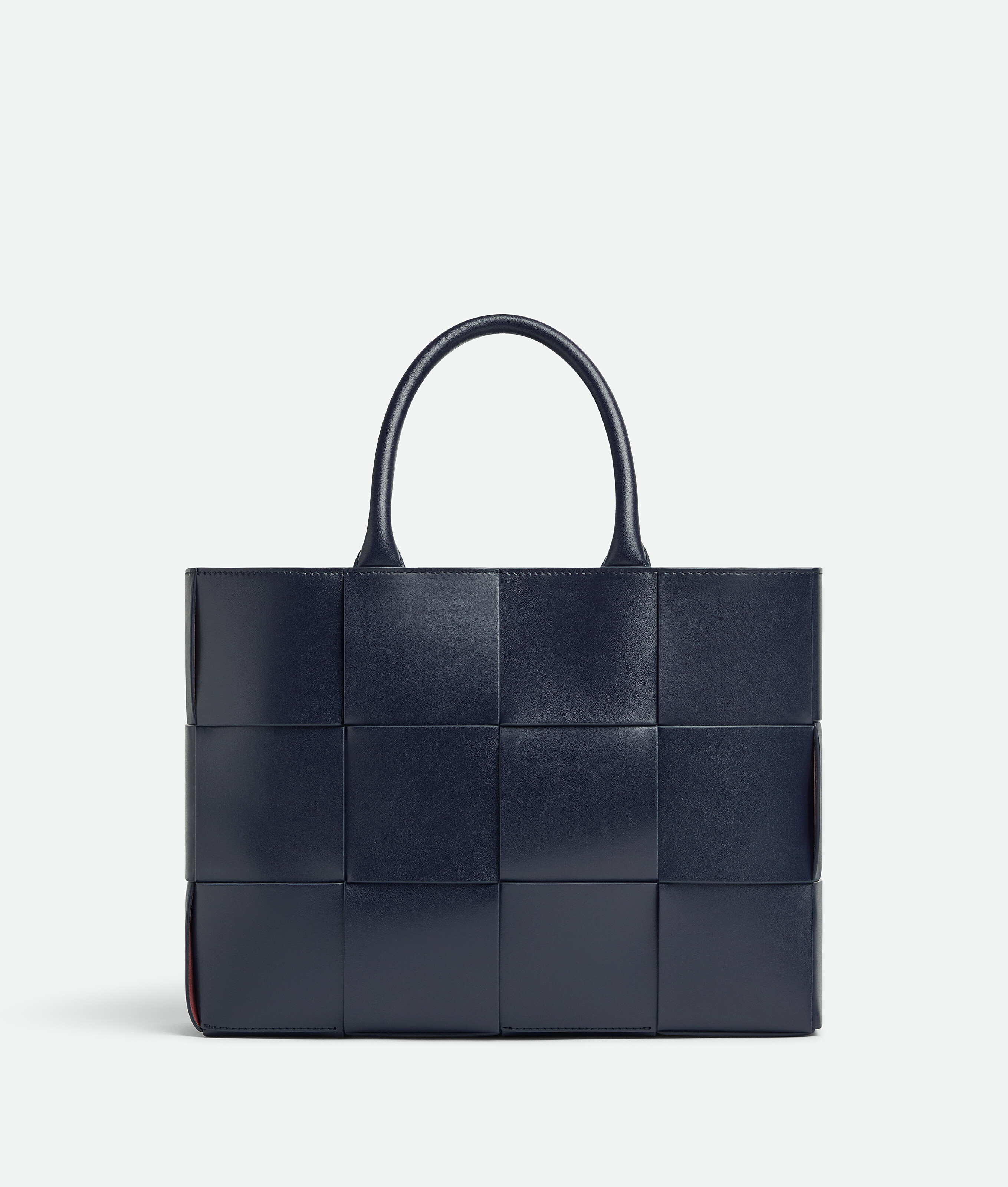 Bottega Veneta Small Arco Tote Bag With Strap In Blue