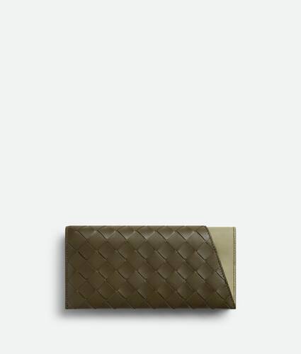 Display a large version of the product image 1 - Intrecciato Oblique Long Wallet