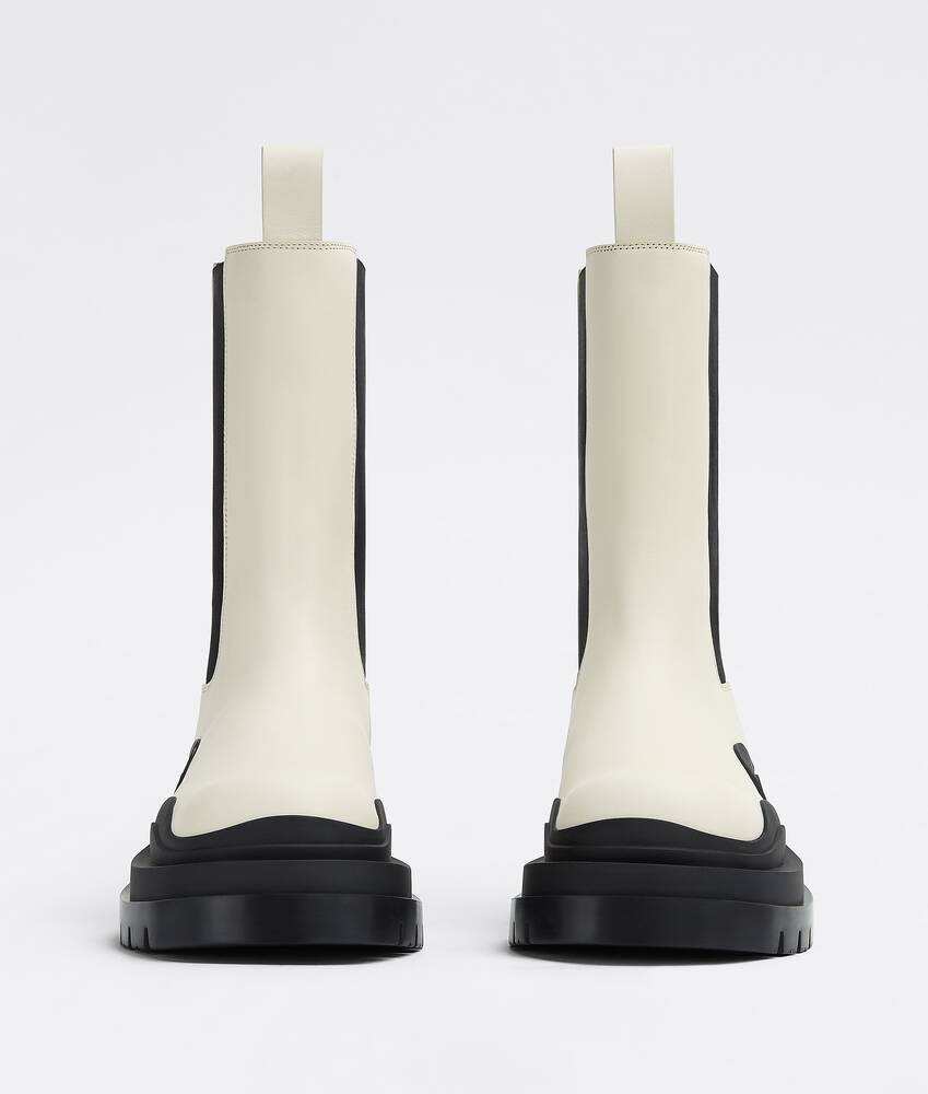 Black The Tire transparent-sole leather Chelsea boots, Bottega Veneta