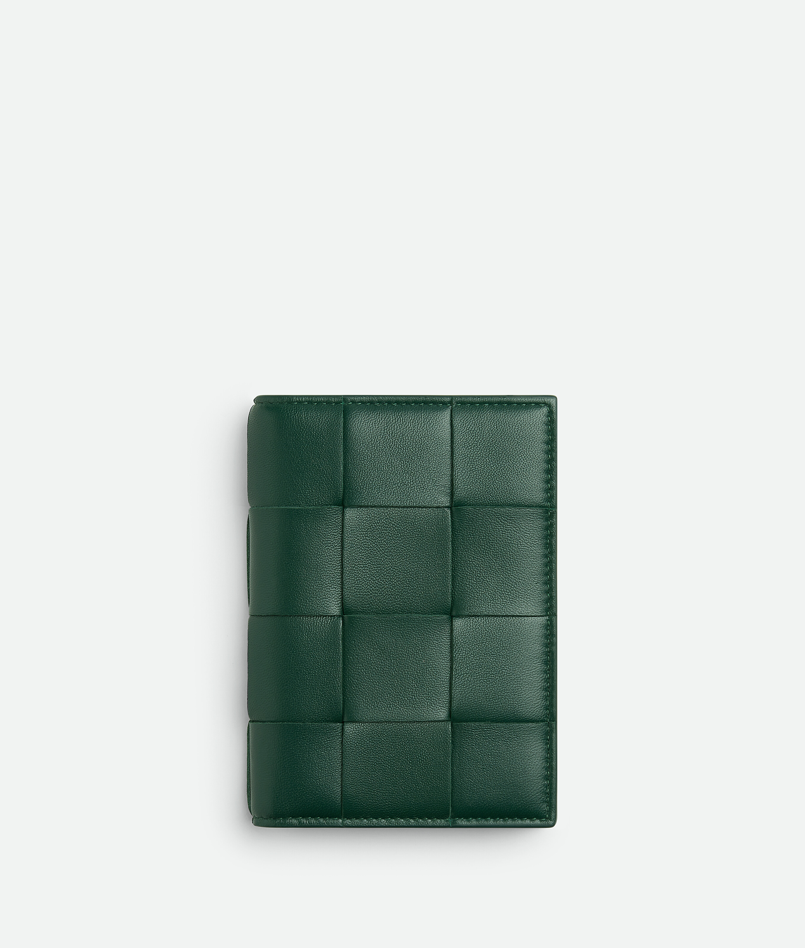 Bottega Veneta Cassette Passport Case - Emerald Green - Unisex