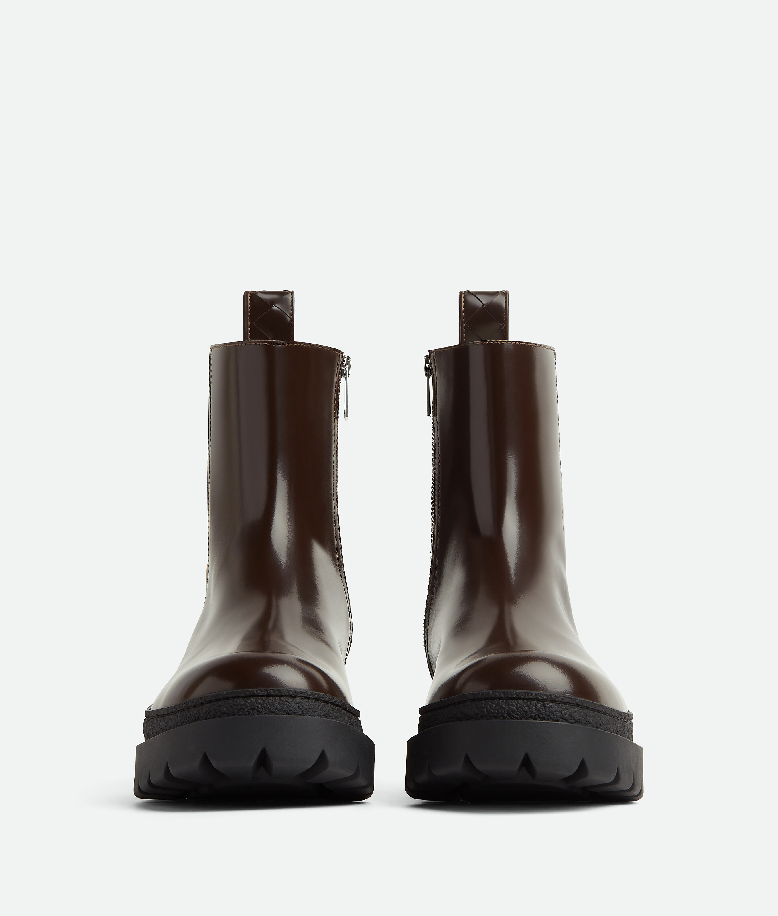 Shop Bottega Veneta Bottines Highway In Brown