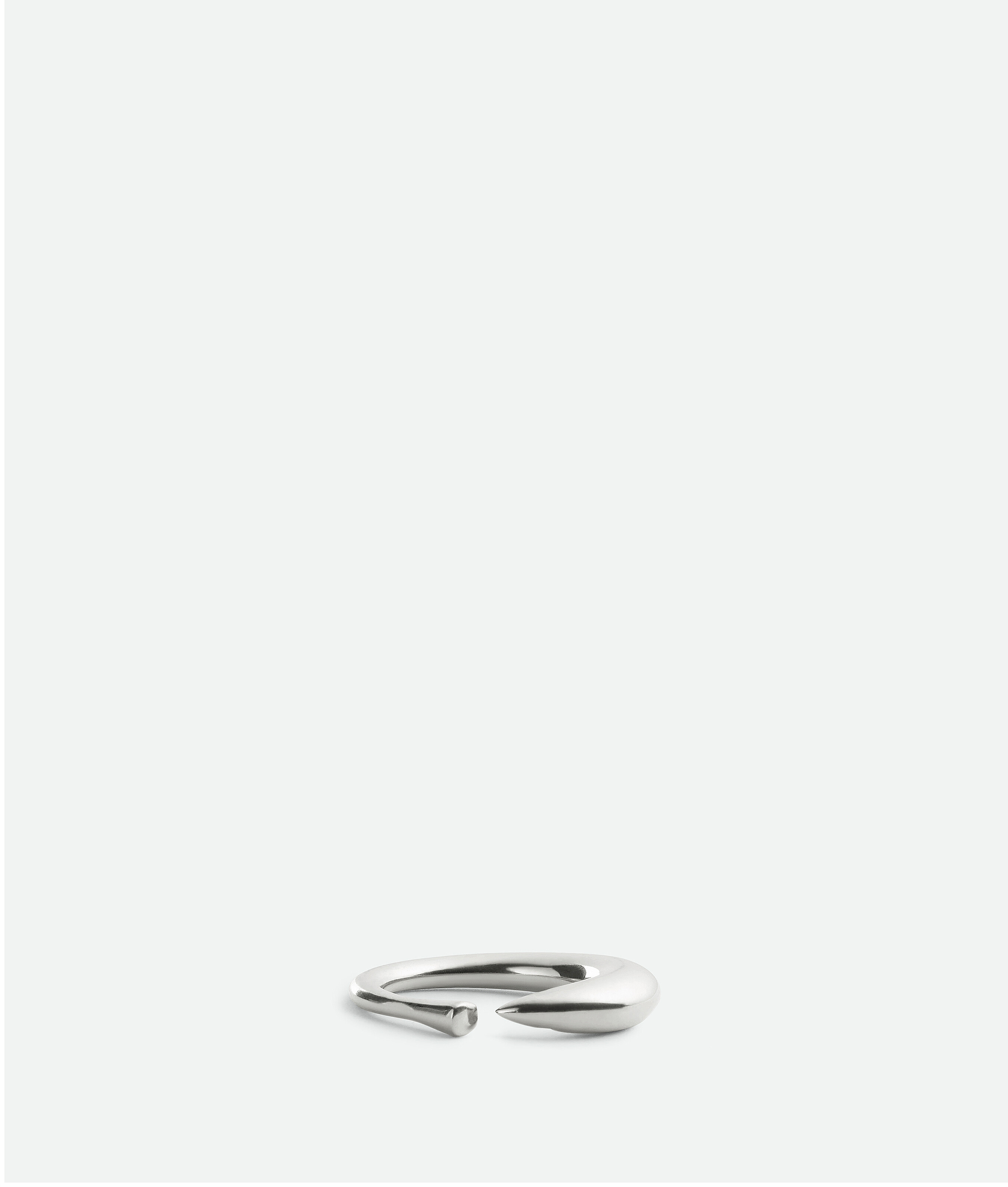 Bottega Veneta Sardine Ring In Silver