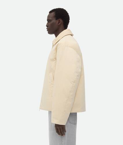 Cotton Twill Puffer Jacket