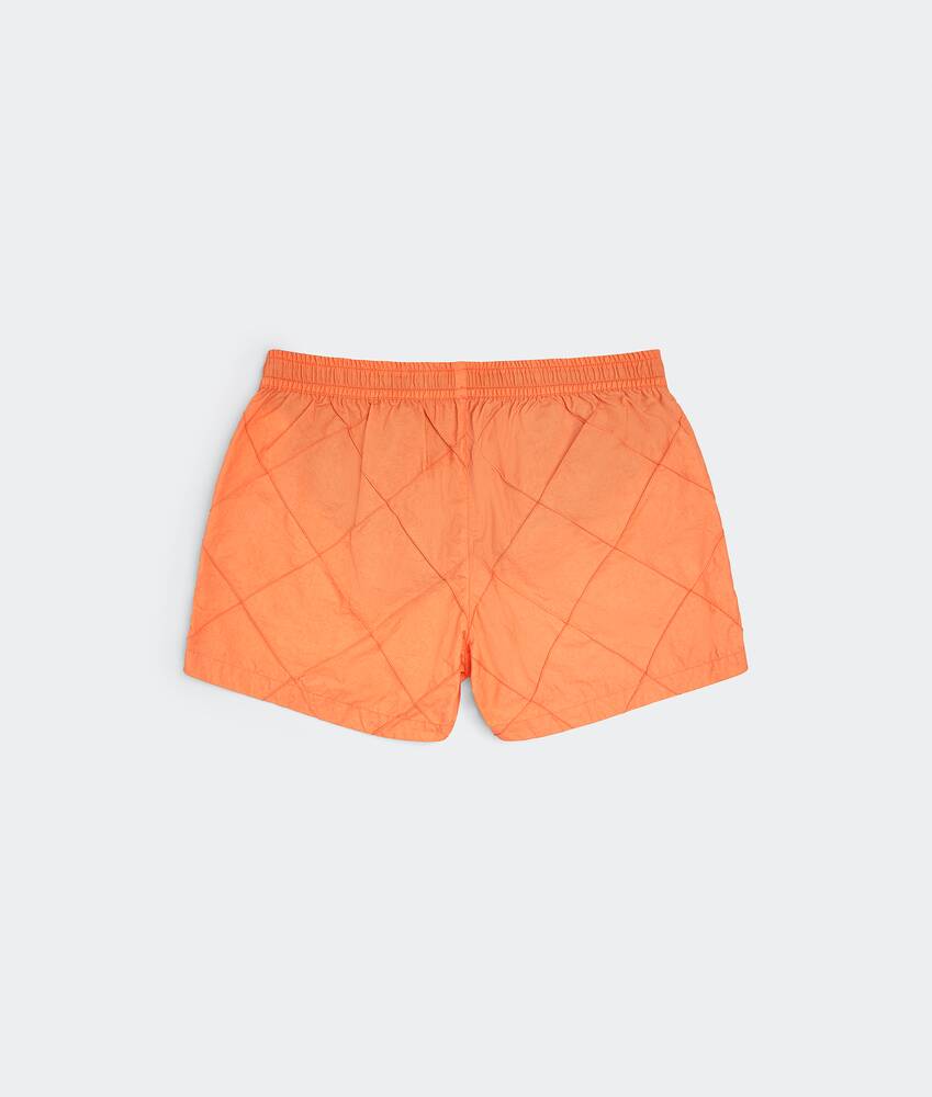 orange swimming shorts