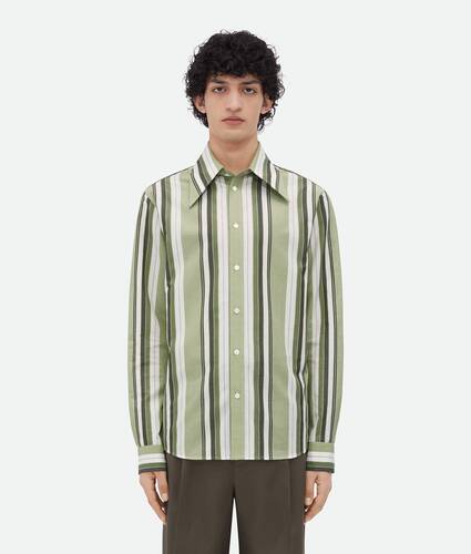 Display a large version of the product image 1 - Striped Cotton Shirt