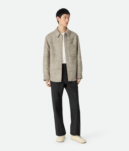 Felt Wool Overshirt