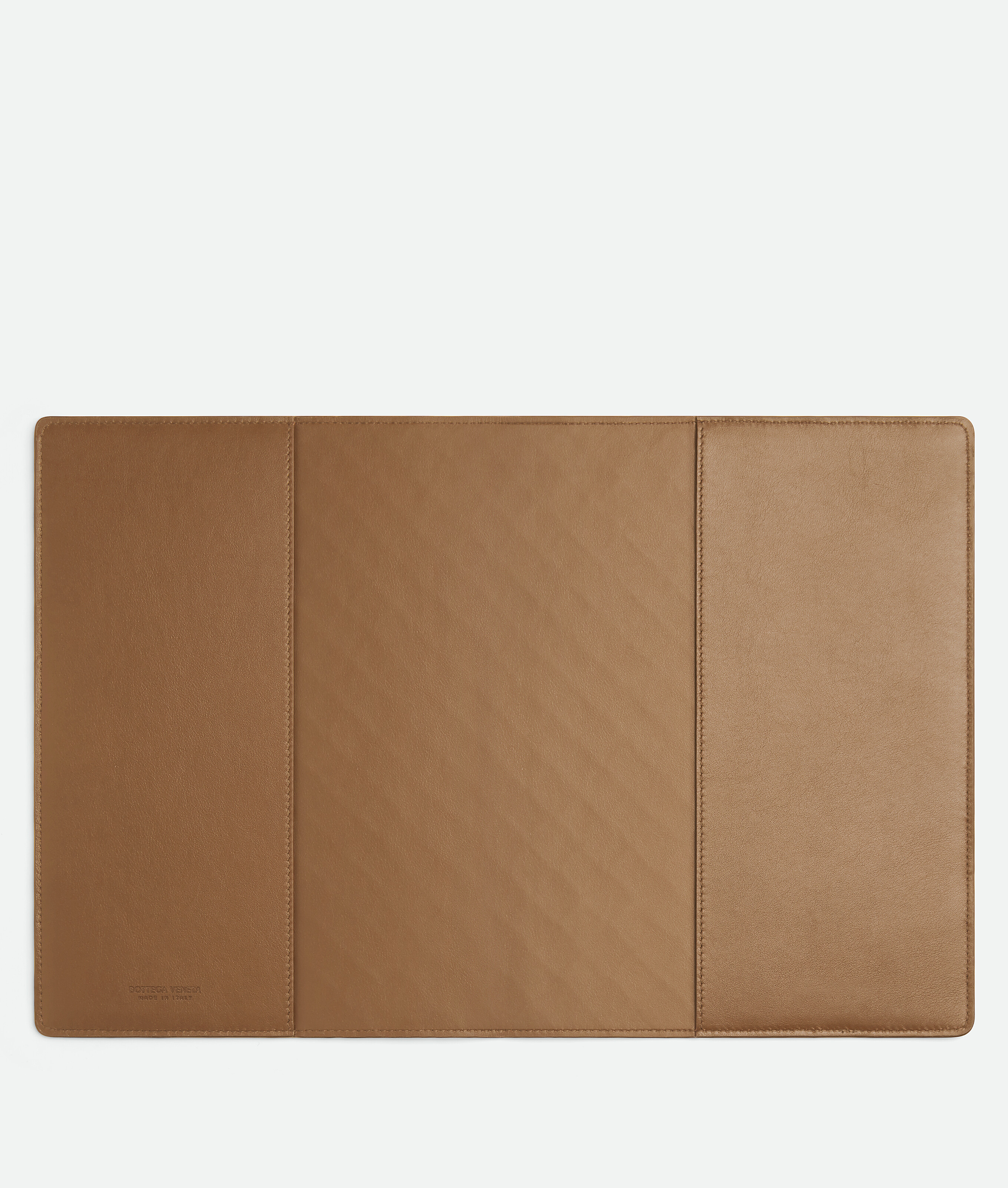 Shop Bottega Veneta Large Intrecciato Notebook Cover In Brown