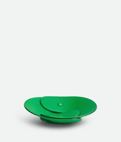 Interlocking Leather Tray - S