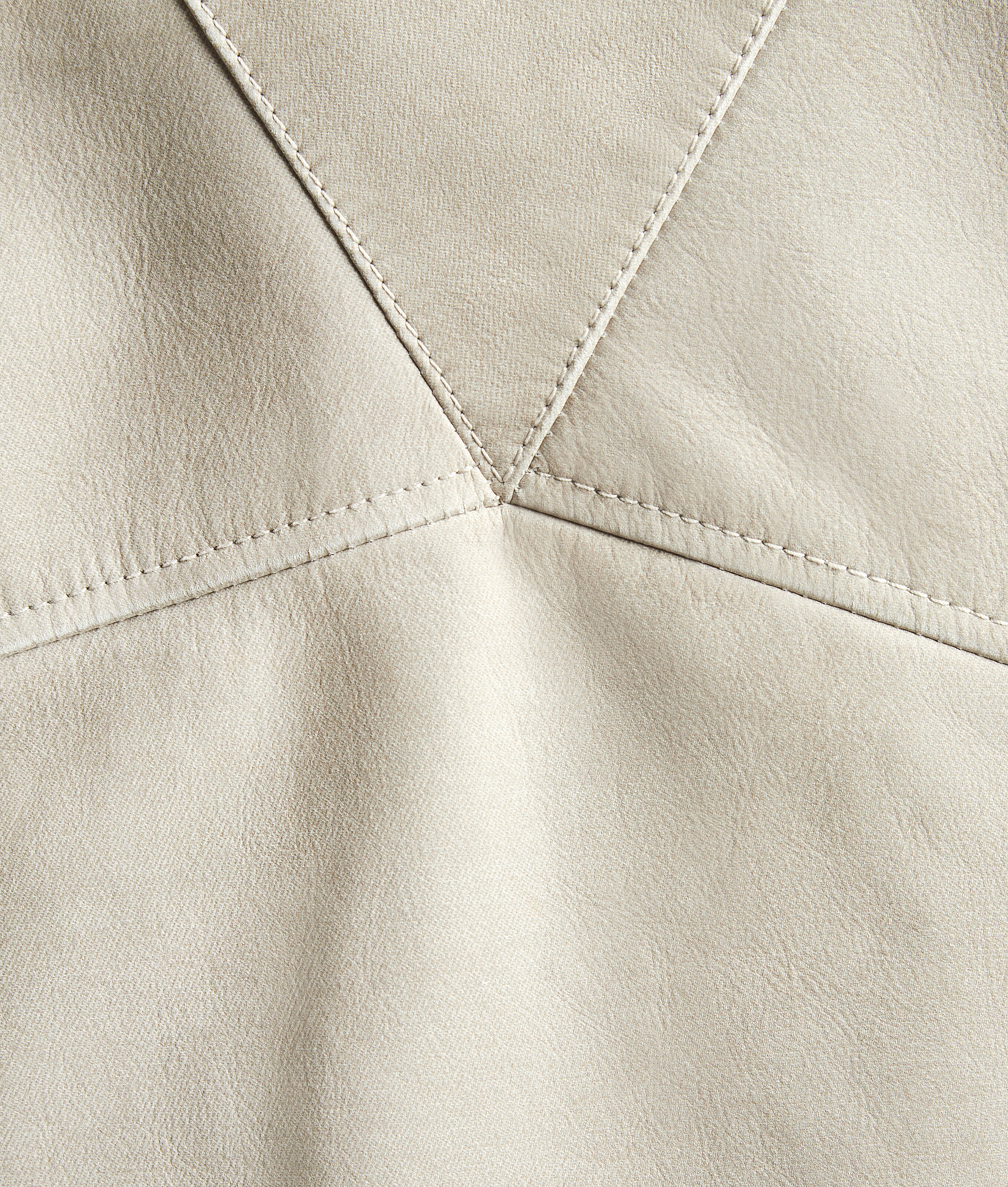 Shop Bottega Veneta Printed Leather Chino Jacket In Beige