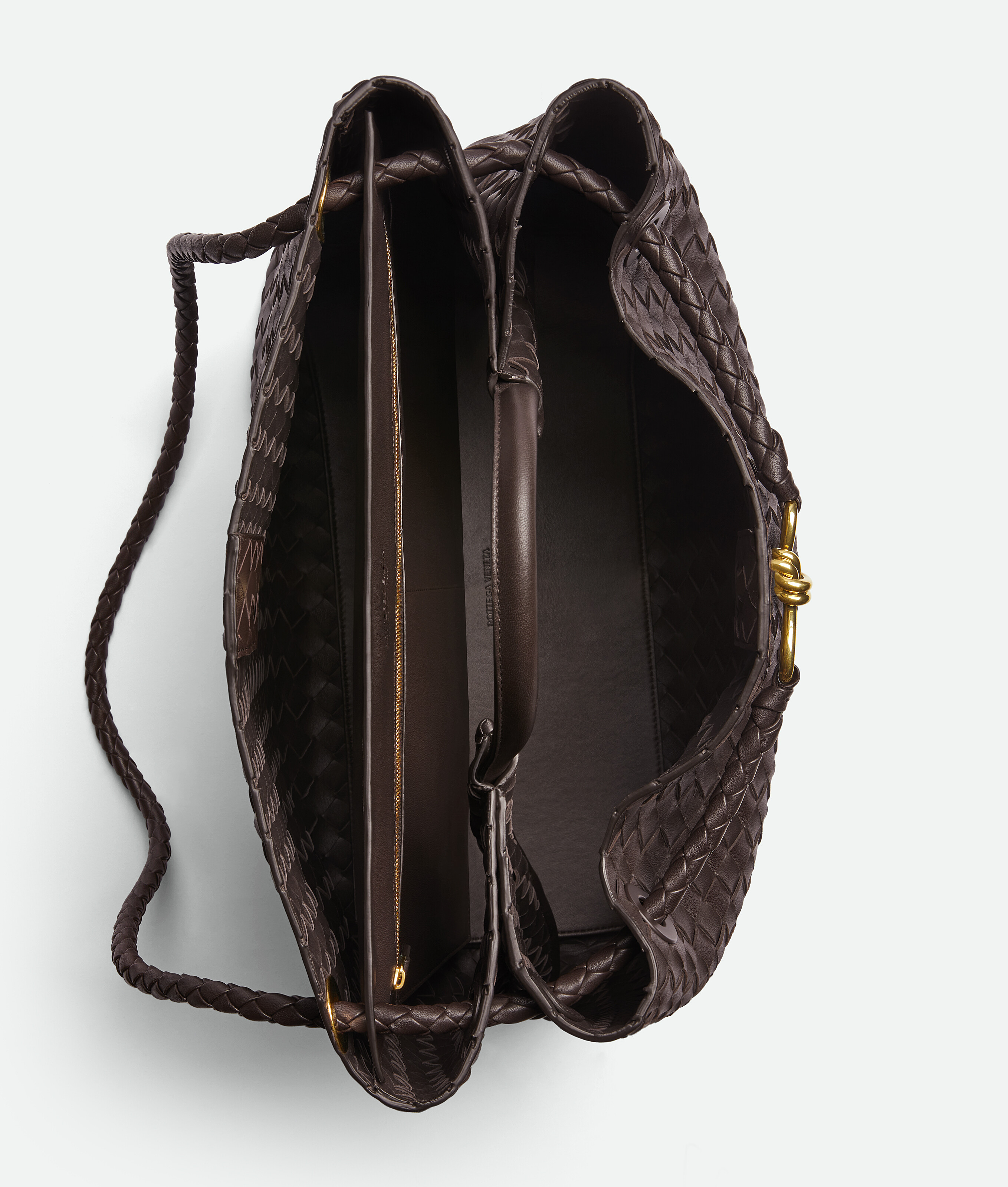 Bottega Veneta Andiamo Grand Format In Brown