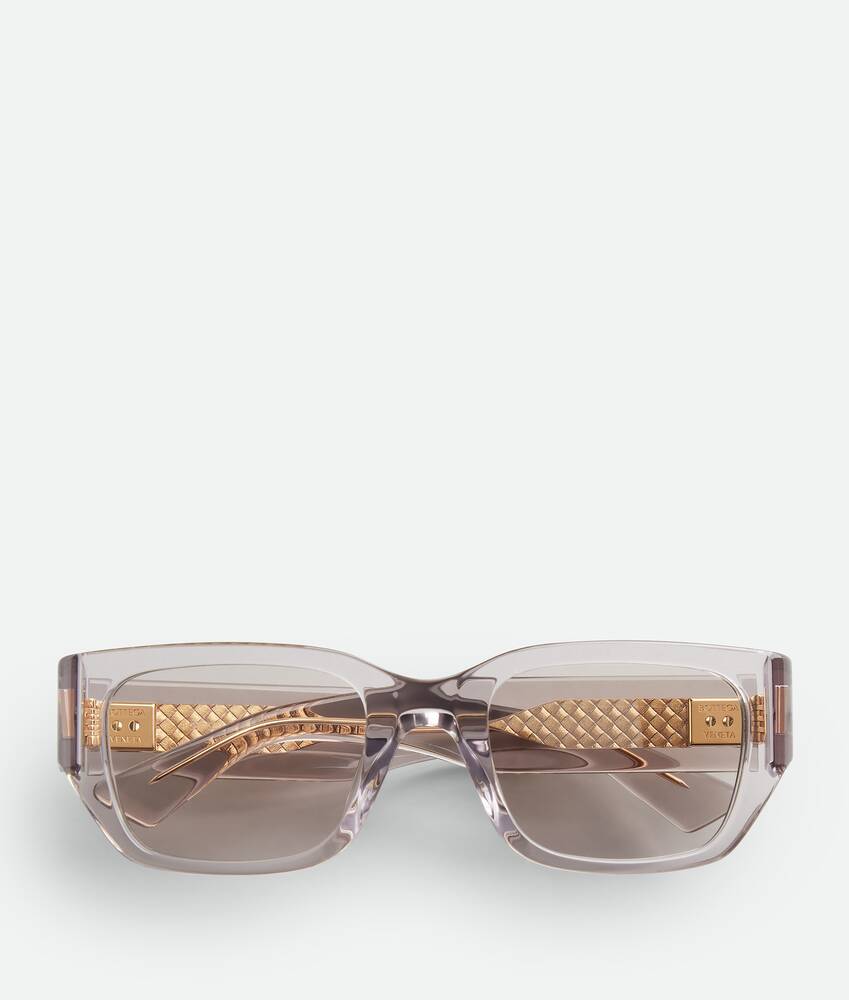 Display a large version of the product image 1 - Intrecciato Square Sunglasses