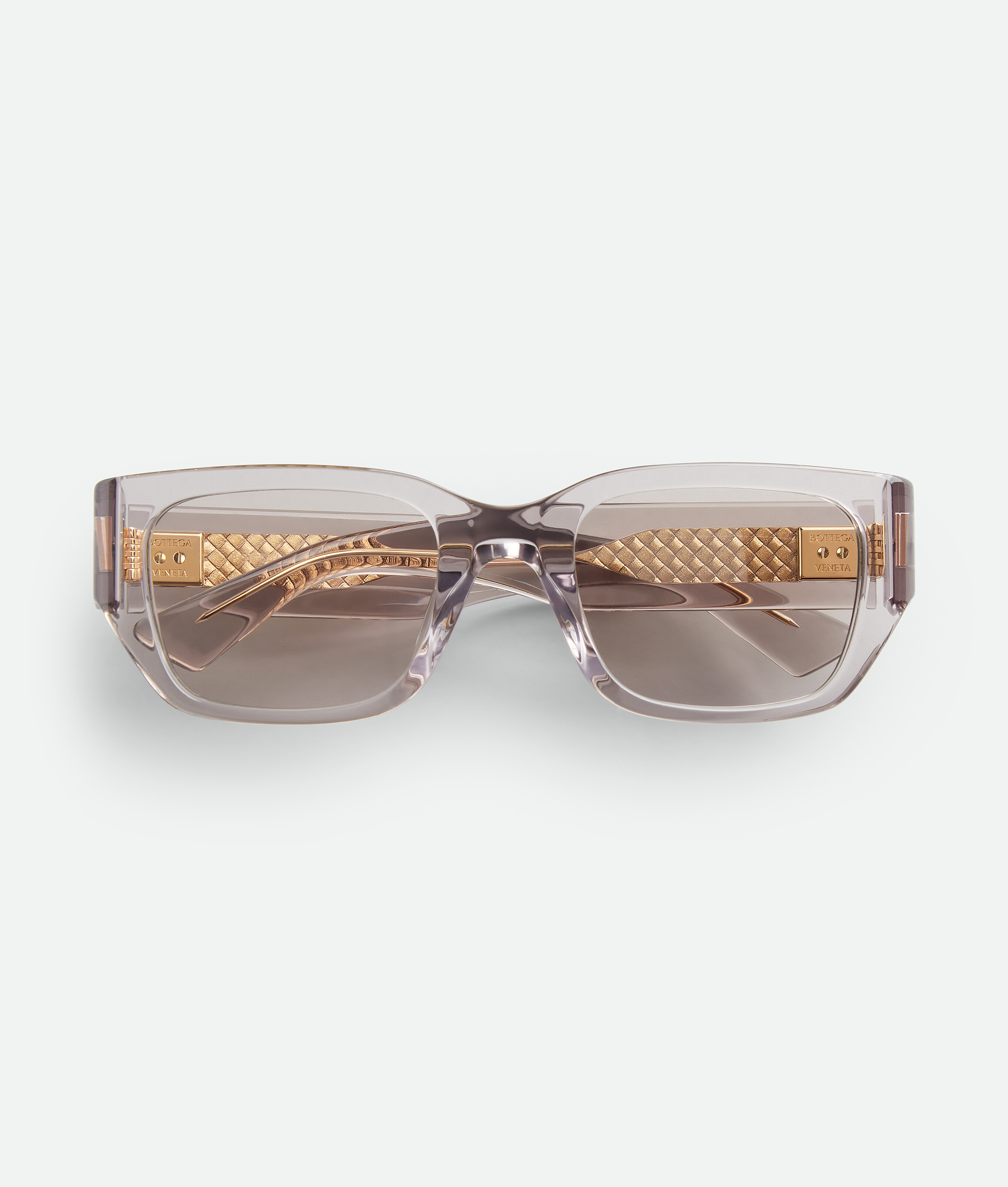 Intrecciato Square Sunglasses