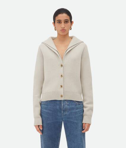 Compact Wool Cardigan