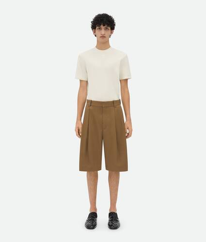 Display a large version of the product image 1 - Cotton Gabardine Shorts