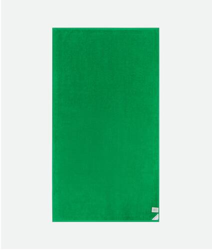 Intreccio Pattern Cotton Terry Beach Towel