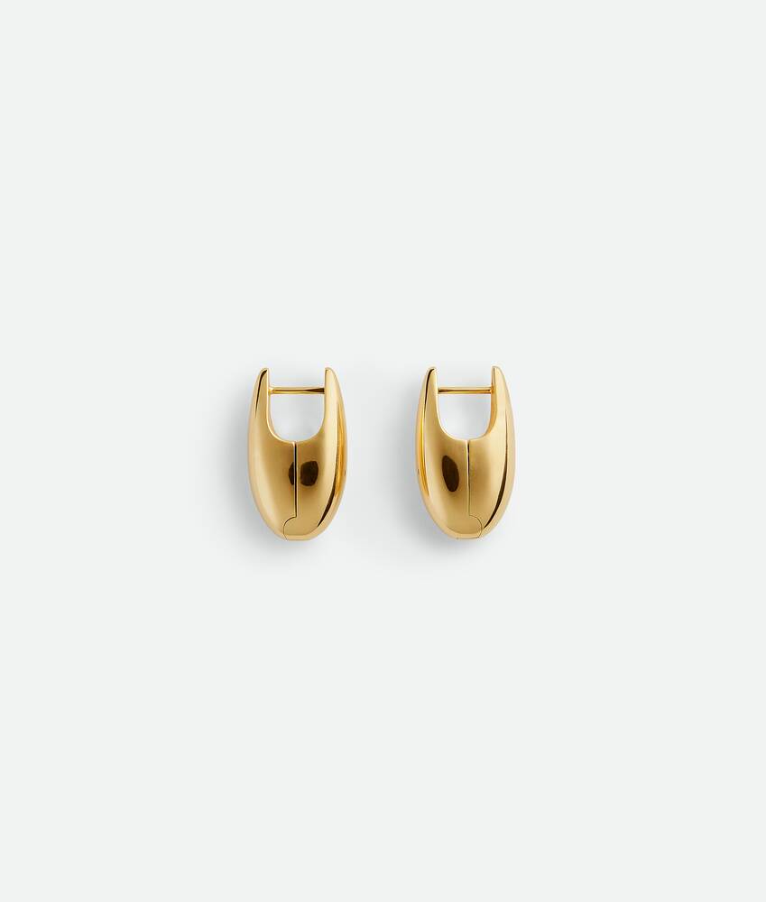 ボッテガヴェネタ スモール エリプス ピアス イエローゴールドスモール エリプス ピアス| Bottega Veneta® 日本