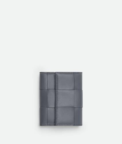 Women's Trifold Zip Wallet in Chalk | Bottega Veneta® US