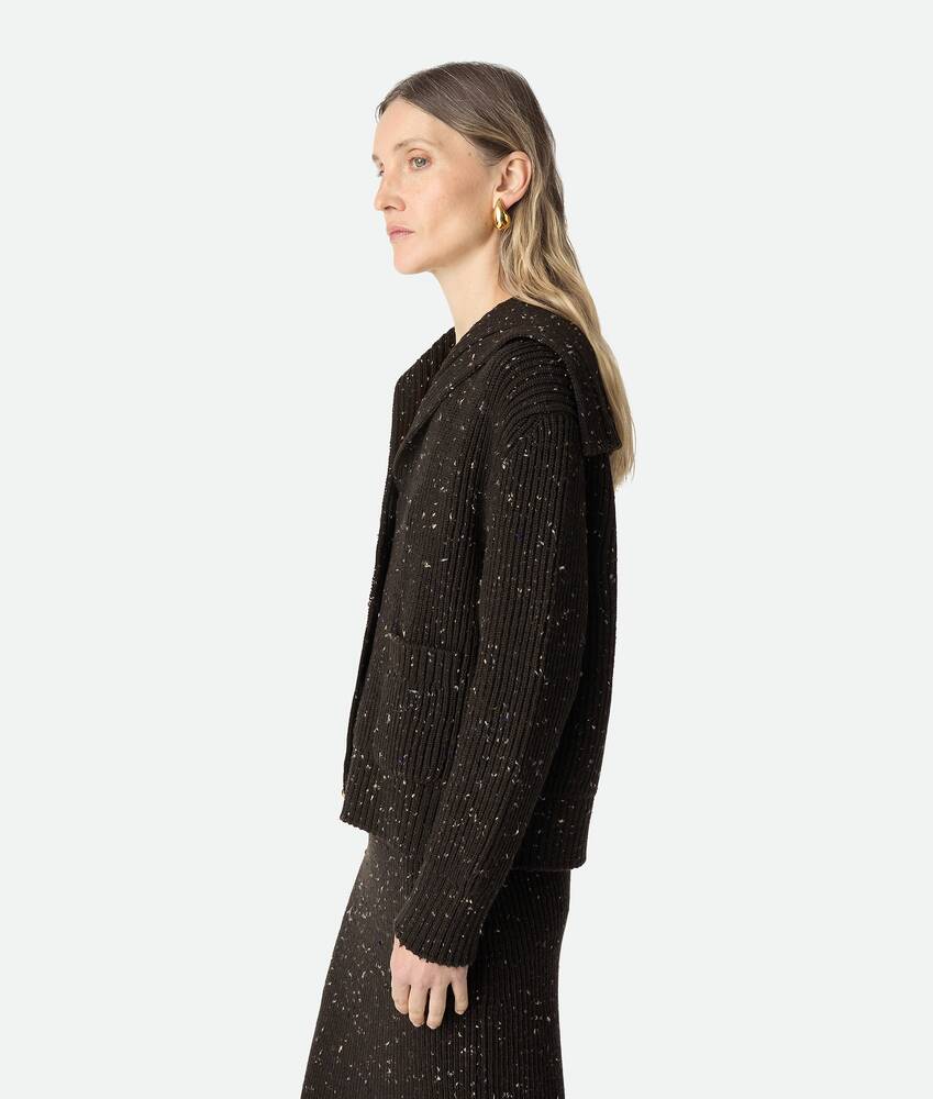 Display a large version of the product image 2 - Wool English Rib Cardigan