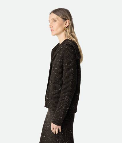 Wool English Rib Cardigan