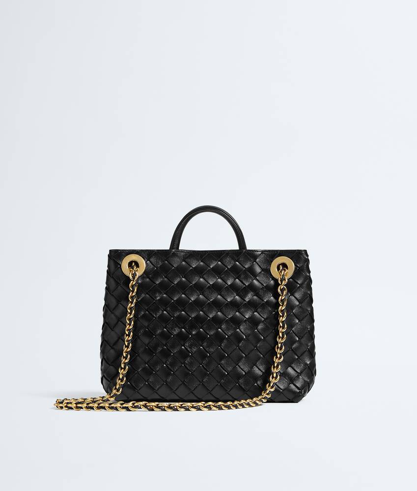 Women's Small Andiamo Chain in Black Bottega Veneta MT