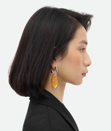 Ellipse Large Glass Earrings