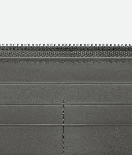 Intrecciato Piccolo Zip Around Wallet
