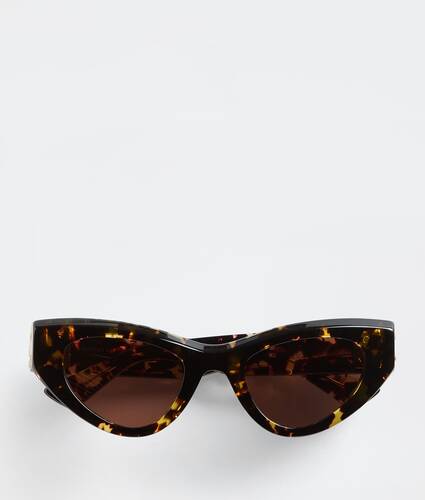 Display a large version of the product image 1 - Angle Acetate Cat Eye Sunglasses
