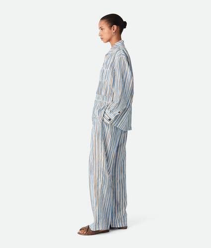 Striped Silk Pyjama Set