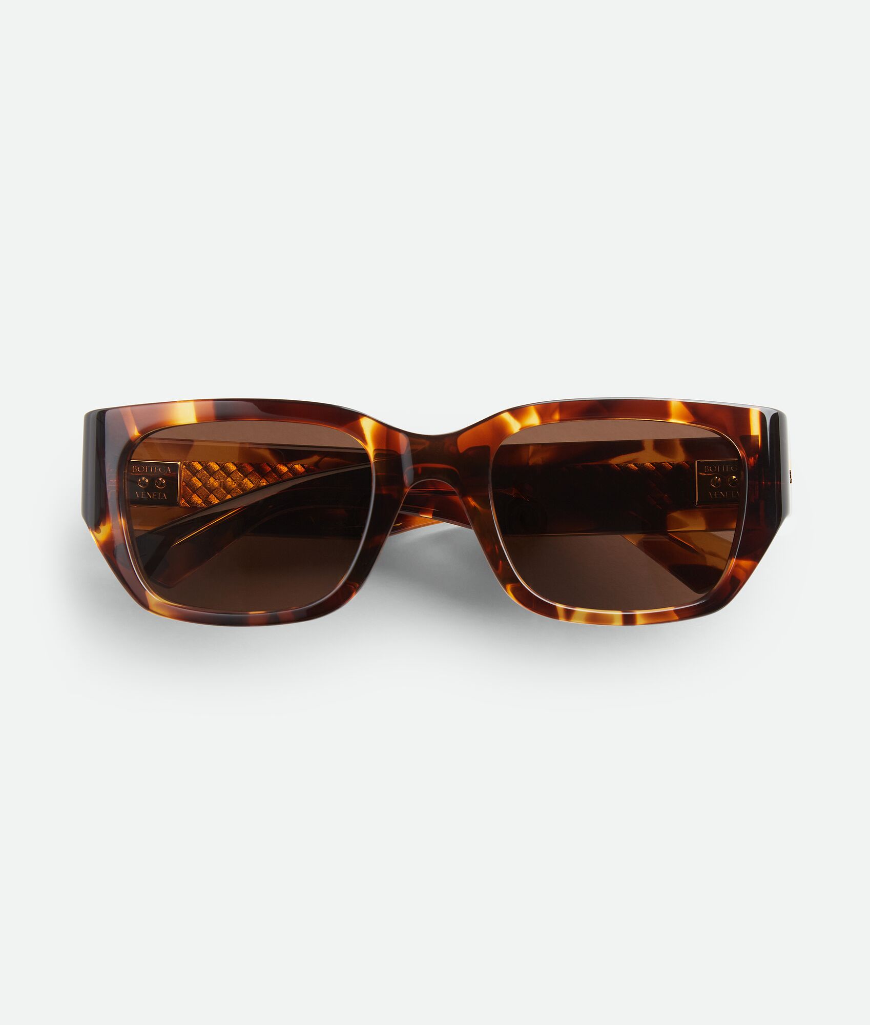 Gafas de sol Intrecciato Square